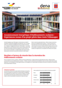 dena-Factsheet:Assainissement énergétique d'établissements scolaires: Expériences issues d'un projet pilote dans toute l'Allemagne